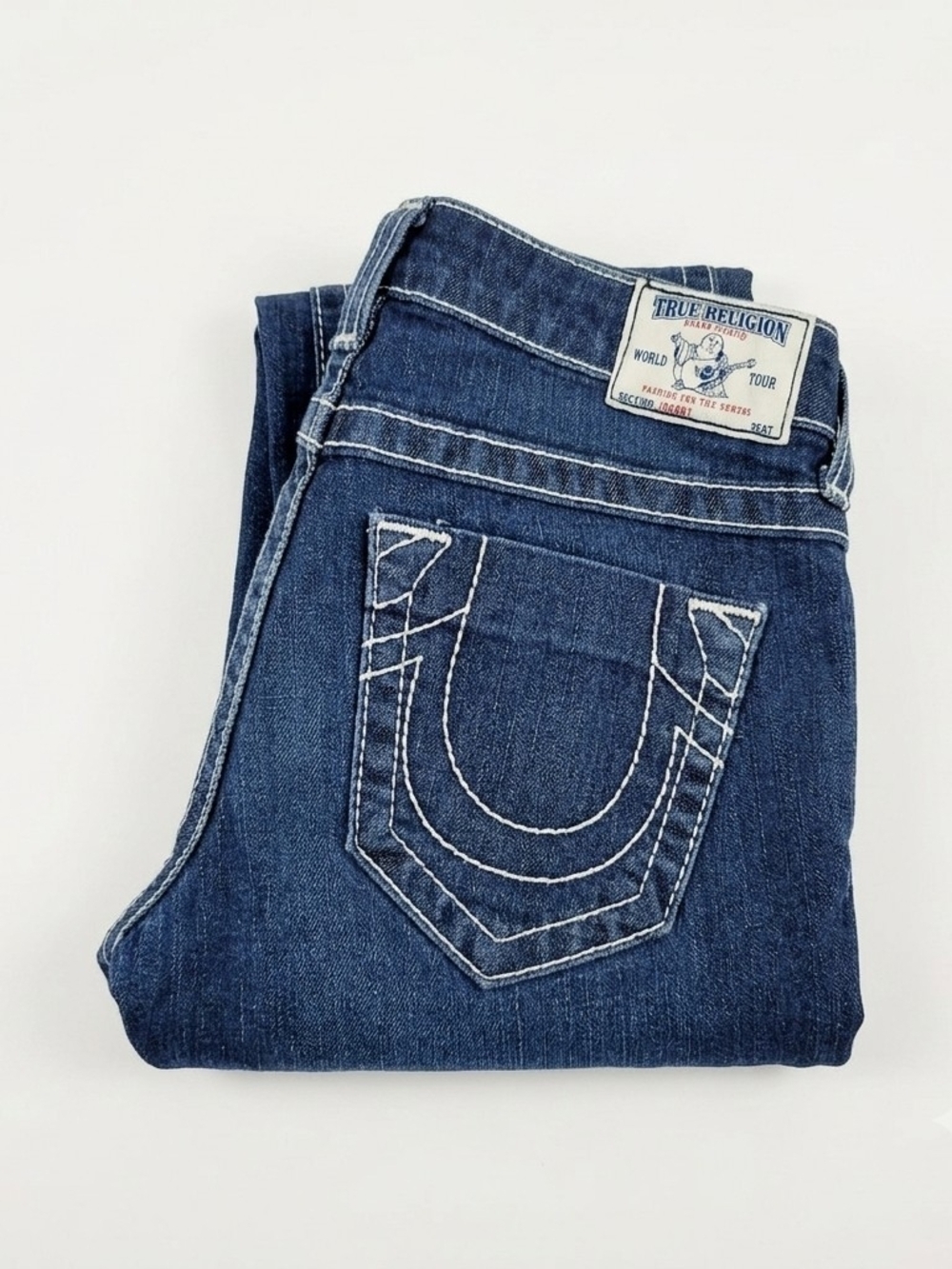 True Religion Women’s Classic Dark Blue Denim Jeans